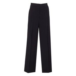 Twin-Set Wide-Leg Tailored Pants With Gold Accents - NWT